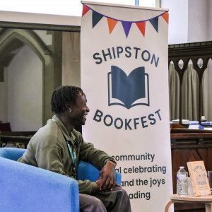 David Larbi at Shipston Bookfest